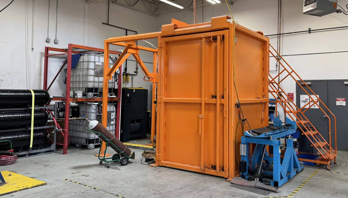 Pressure Vessel, Tank, Cylinder Recertification Area